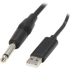 Gaming Accessories Ubisoft Rocksmith Real Tone USB 11.25ft. Audio Cable - PS3 PS4 Mac