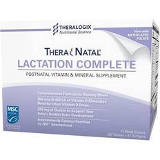 Theralogix Vitamins & Minerals Theralogix Lactation Complete Postnatal Vitamins with Vitamin D Comprehensive Formula Nursing Moms 91 Day
