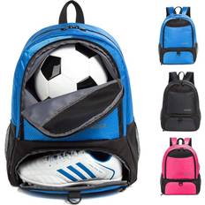 Children Gymsacks Boys Girls Soccer Bags Soccer Backpack Basketball vollyball Football Bag Backpack Youth with Ball Compartment All Sports Gym Bag