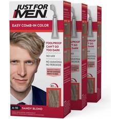 Just For Men Easy CombIn Color Gray Hair Coloring with Comb Applicator Sandy Blond A10