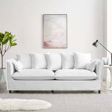 modway Avalon Collection EEI-4449-WHI Loose Sofa Cover White