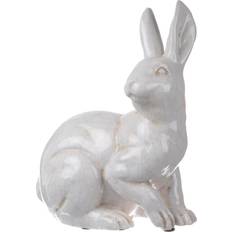 A&B Home Hector Alert Long-Eared Rabbit Figurine 15.3"