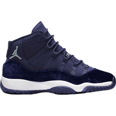Blue Children's Shoes Nike Air Jordan 11 Retro PS - Midnight Navy/Metallic Silver/White