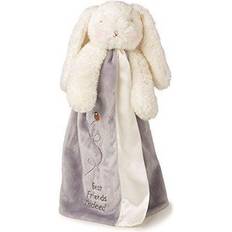 Bunnies By The Bay Bloom Bunny Buddy Blanket In Grey Gray 16"