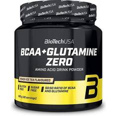 BioTechUSA BCAA + Glutamine Zero, Flavoured drink powder with BCAA L-glutamine sweeteners, 480
