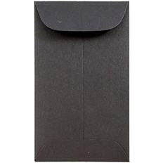 Coin Envelopes . Black Mini Gift Card Size 2.25 X 3.5 Gummed Flap