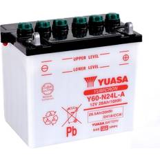Yuasa Batteries & Chargers Yuasa BATTERIE Y60-N24L-A öppen utan sågar