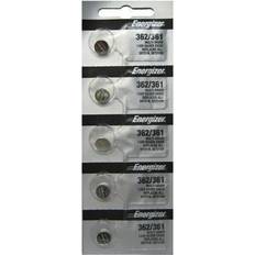 Watch Batteries Batteries & Chargers Energizer 5pc 362/361 Multi-Drain 1.55V Silver Oxide Watch Battery ENER-SALE