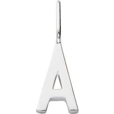Dame Charms & Anheng Design Letters Letter For Personal A-Z Pendant - Silver