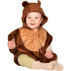Brun Kostymer & Klær Den Goda Fen Toddler Brown Bear Cape