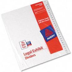 Avery 11397 Legal Tab Divider Title: 76-100 Letter
