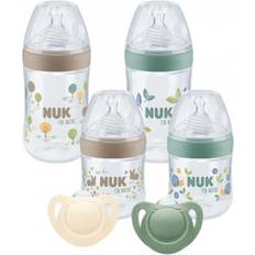 Babyflaschen-Zubehör Nuk Baby Zubehör NUK Starter Set Nature Perfect with Temperature Control