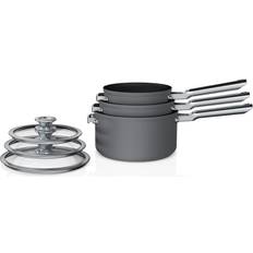 Ninja saucepan Cookware Ninja Foodi Neverstick Premium Cookware Set with lid 6 Parts