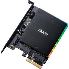PCIe x4 Kontrollerkort Akasa AK-PCCM2P-03