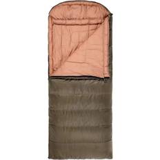 TETON Sports Celsius XL 20°F Sleeping Bag, Green/Tan, Right Zipper