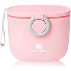 Termichy Baby Formula Dispenser Portable Milk Powder Dispenser Container with Carry Handle and Scoop for Travel Outdoor Activities with Baby Infant 500ml (Pink)