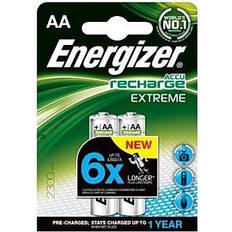 Energizer aa recharge Energizer Batteri Laddbar AA Extreme (2)