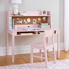 Kids' Highlands Desk with Hutch White - Hillsdale Furniture