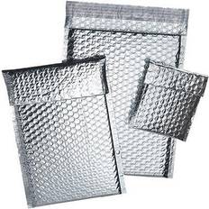 Quill Global Industrial Cool Shield Thermal Bubble Mailers, 6-1/2"W x 10-1/2"L, Silver, 100/Pack