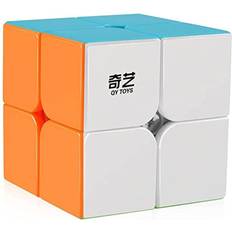 3D-Jigsaw Puzzles dfantix qiyi qidi s 2x2 speed cube stickerless puzzle cube for kids