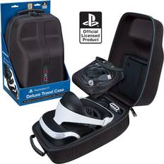 Gaming Accessories PlayStation VR Headset and Accessories Carrying Case – Protective Deluxe Travel Case – Black Ballistic Exterior Official Sony Licensed Product