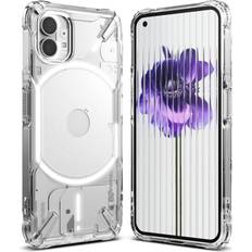 Cases & Covers Ringke Fusion-X [Anti-Scratch Dual Coating] Compatible with Nothing Phone 1 Case, Transparent Augmented Bumper Shockproof Cover Designed for