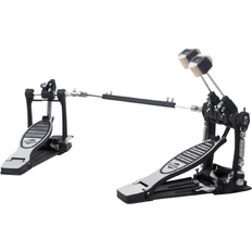 Pedals for Musical Instruments Griffin Deluxe Double Kick Drum Pedal