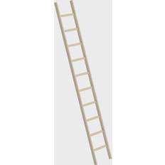 Ausziehleitern MUNK Wooden lean to ladder, with rungs, 10 rungs