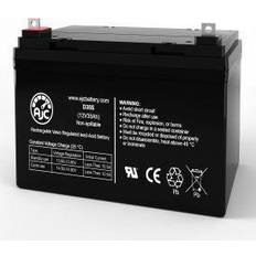 AJC Batteries Batteries & Chargers AJC Dalton Primechair MidWheel Dr PC-MP3CM2-AR BL Wheelchair Battery, 35ah, 12V