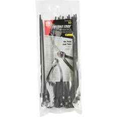 Cable Management Gardner Bender 8 in. L Black Self-Cutting Cable Tie 50 pk