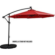 Umbrellas SunRay 10 Offset Aluminum Solar Umbrella Cross Base