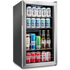 Mini beverage fridge glass door Ivation 126 Can