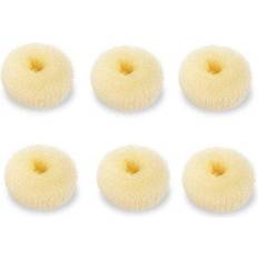Extra Small Hair Bun Maker for Kids, 6 PCS Chignon Hair Donut Sock