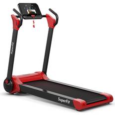 Fitness Machines Superfit 2.25HP Folding Electric Motorized Treadmill With Speaker