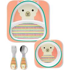 Skip Hop Baby Dinnerware Skip Hop *hop Llama Zoo Mealtime Gift Set Multi Multi 4