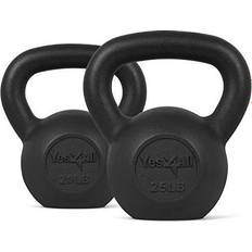 Yes4All Kettlebells Yes4All 45 lb Cast Iron Kettlebell Combo Set Includes 20-25lb