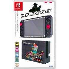 Aufklebersätze PDP Mario Kart Edition Switch Protector And Stickers Black - Black