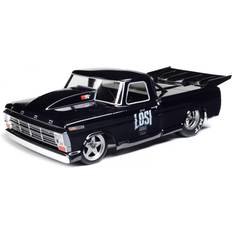 Losi RC Cars Losi RC Truck 1/10 '68 Ford F100 22S 2 Wheel Drive No Prep Drag Truck Brushless RTR Battery and Charger Not Included Garage LOS03045T2