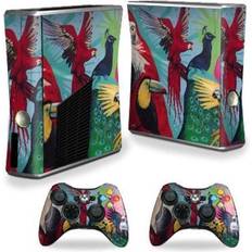 MightySkins compatible with x-box 360 xbox 360 s console - parrot durable, unique vinyl decal