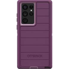 Mobile Phone Accessories OtterBox Galaxy S22 Ultra Defender Series Pro Case Happy Purple