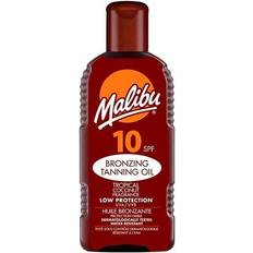 UVA-beskyttelse Selvbruning Malibu Tanning Oil SPF 10 200ml
