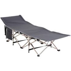 OutSunny Folding Camping Cots for Adults with Carry Bag