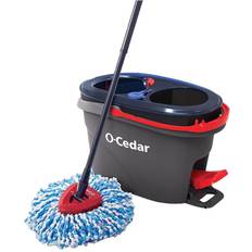 Cleaning Equipment & Cleaning Agents O-Cedar EasyWring Rinse Clean 12 W Spin Mop with Bucket