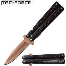 Hand Tools Folding Tac-Force 3.75" Butterfly Balisong Copper