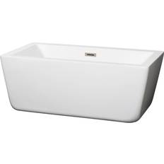 Bathtubs Wyndham Collection WC-BT1005-59 Laura 59" Free Standing Acrylic