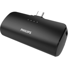 Philips Powerbanker Batterier & Ladere Philips 2500mah power bank med usb-c connector