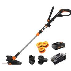Grass Trimmers Worx WG170.2 20V Power Share GT Revolution 12" Cordless String Trimmer (Battery & Charger Included)