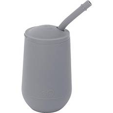 Ezpz Baby care Ezpz Happy Cup Straw System In Gray grey grey 8 Oz
