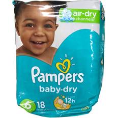 Procter & Gamble Grooming & Bathing Procter & Gamble Pampers Baby Dry Diapers Size 6 18 Count
