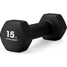 Tru Grit Fitness Weights Tru Grit Fitness 15lb Neoprene Dumbbell Pair